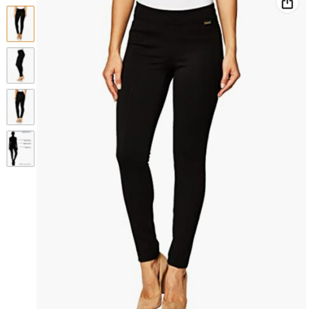 Calvin Klein Women's Everyday Ponte Fitted Pants